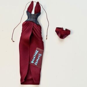 Integrity Toys Reservation For Two Isha Kalpana Outfit Denim Red Dress Undies IT